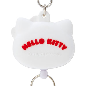 Hello Kitty Face Badge Reel Accessory Sanrio   