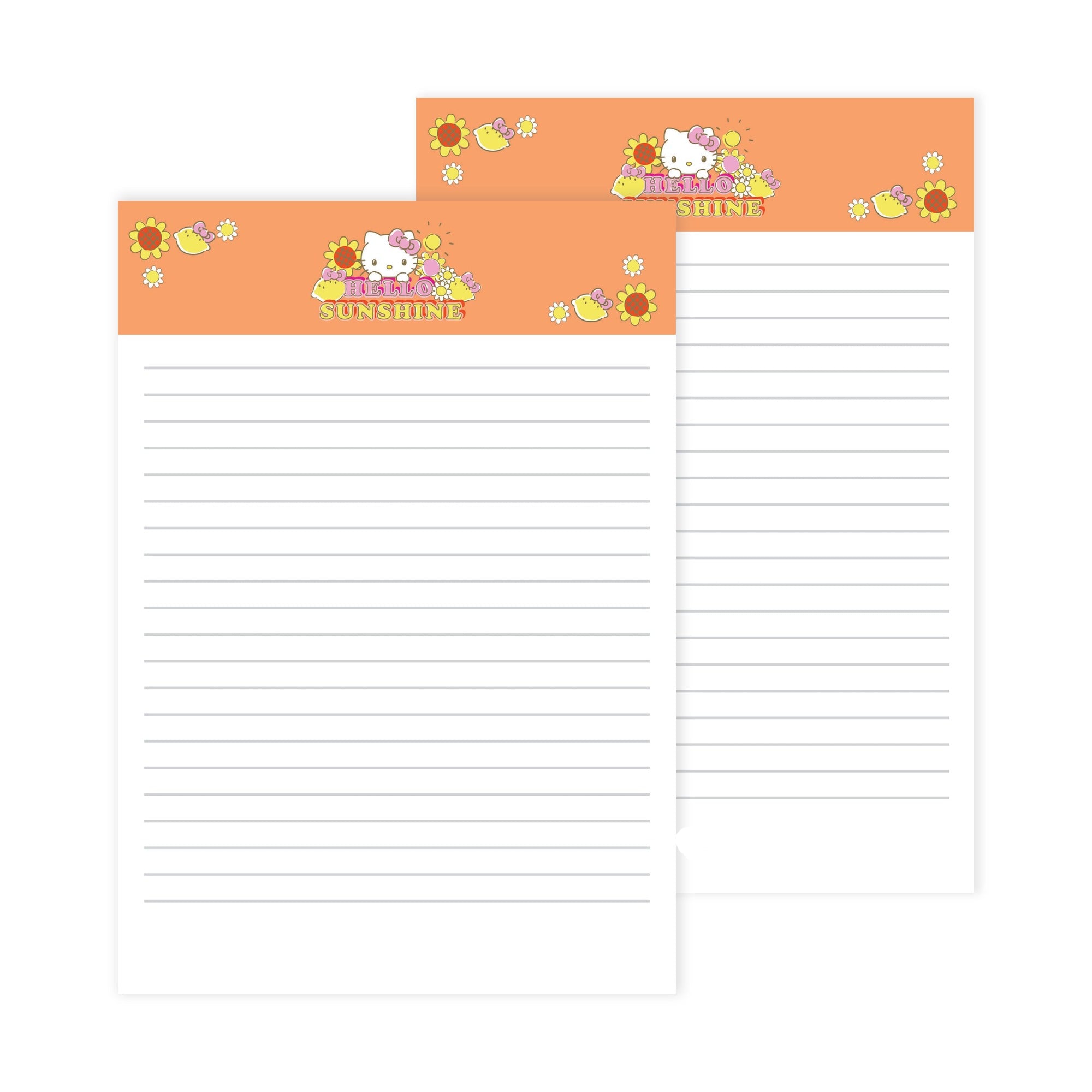 Hello Kitty x Erin Condren Notepad Set (Hello Sunshine) Stationery ERIN CONDREN   