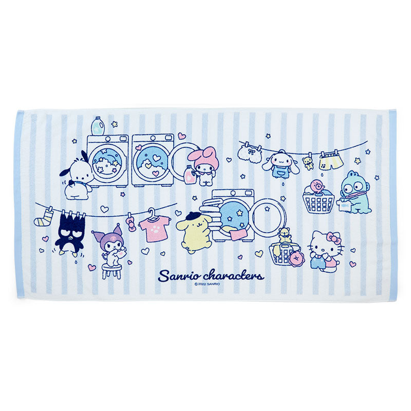 Sanrio Characters Bath Towel (Laundry Series) Home Goods Japan Original   