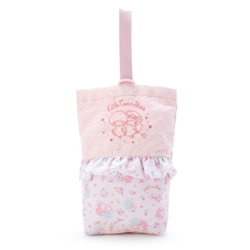 LittleTwinStars Small Travel Bag (Floral Frill Series)
