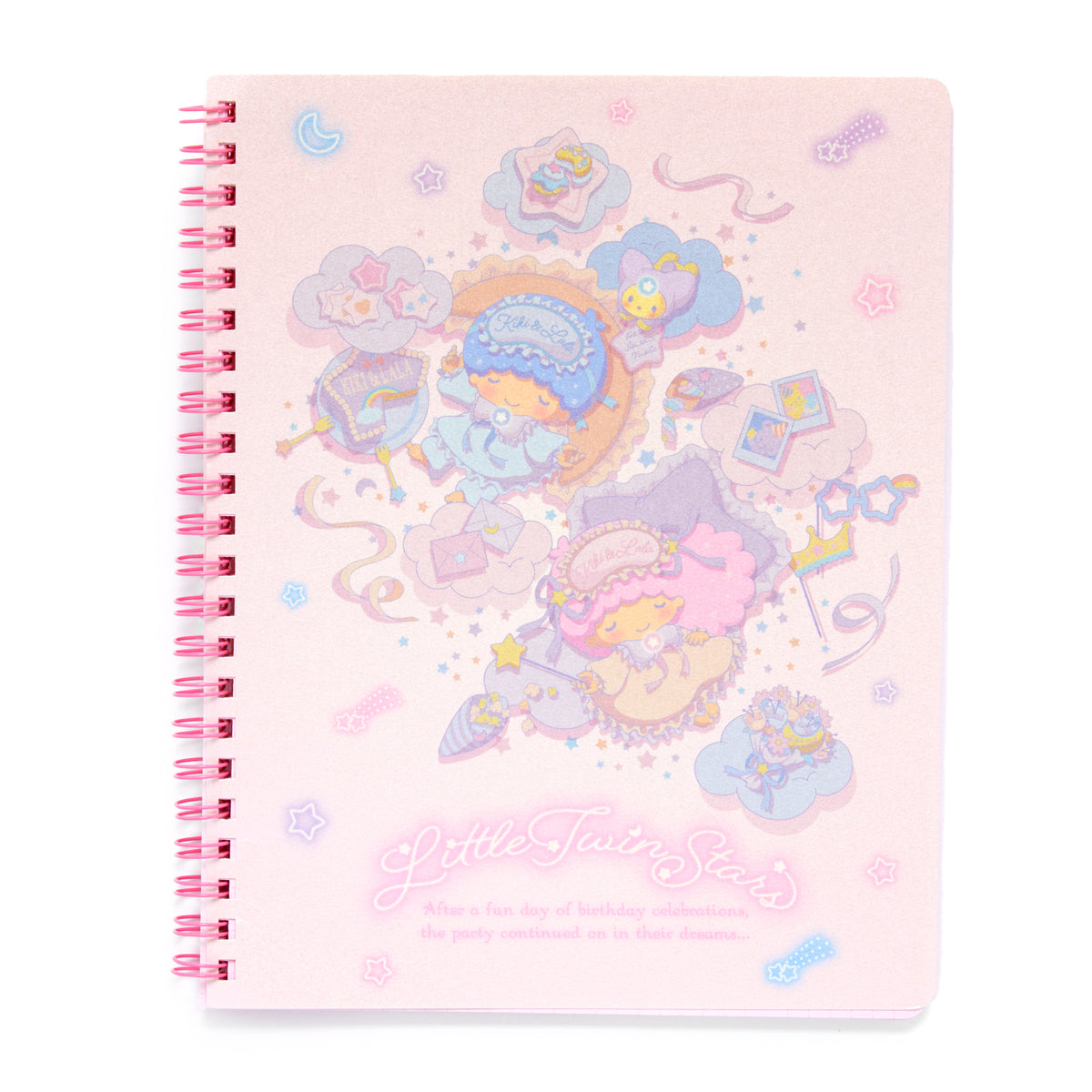 LittleTwinStars Mini Spiral Notebook (Sweet Dreams Series) Stationery Japan Original   