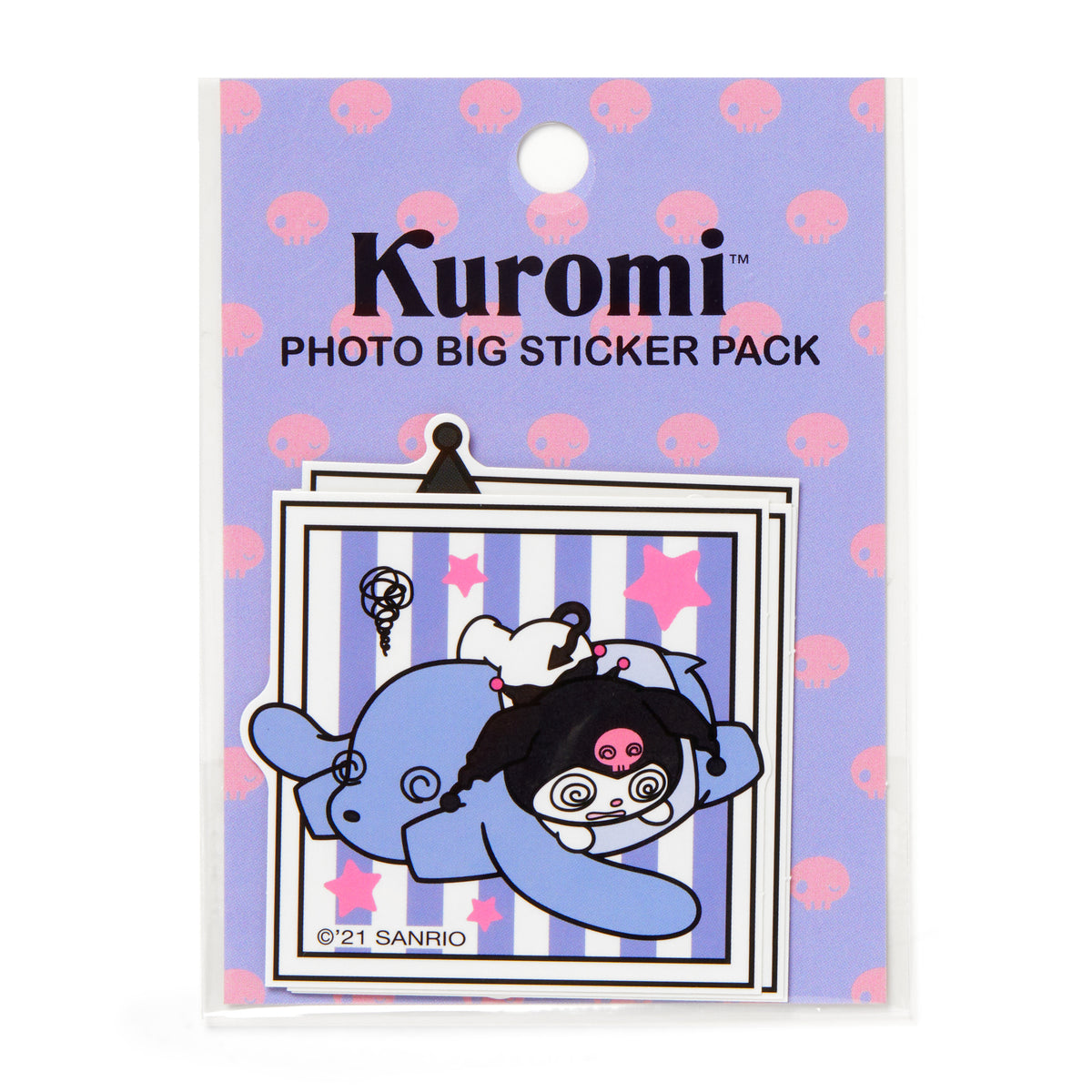 Kuromi Photo Big Sticker Pack Stationery HUNET USA   
