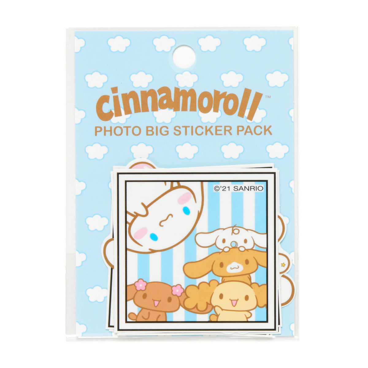Cinnamoroll Photo Big Sticker Pack Stationery HUNET USA   
