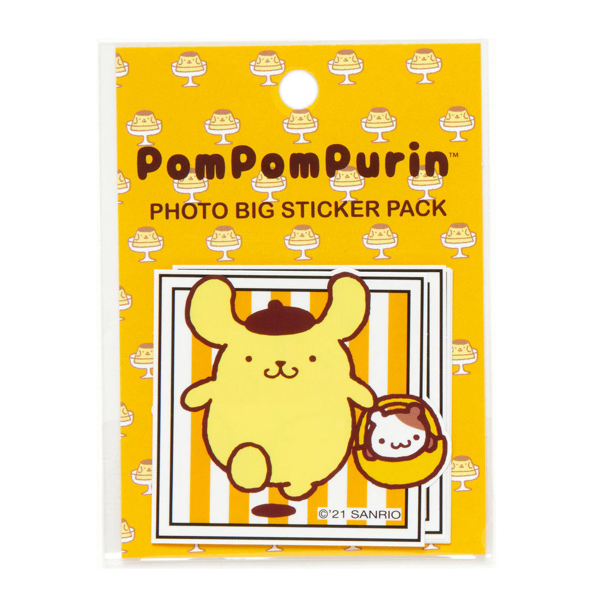 Pompompurin Photo Big Sticker Pack