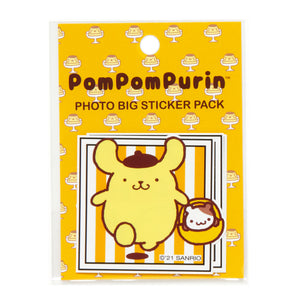 Pompompurin Photo Big Sticker Pack Stationery HUNET USA   