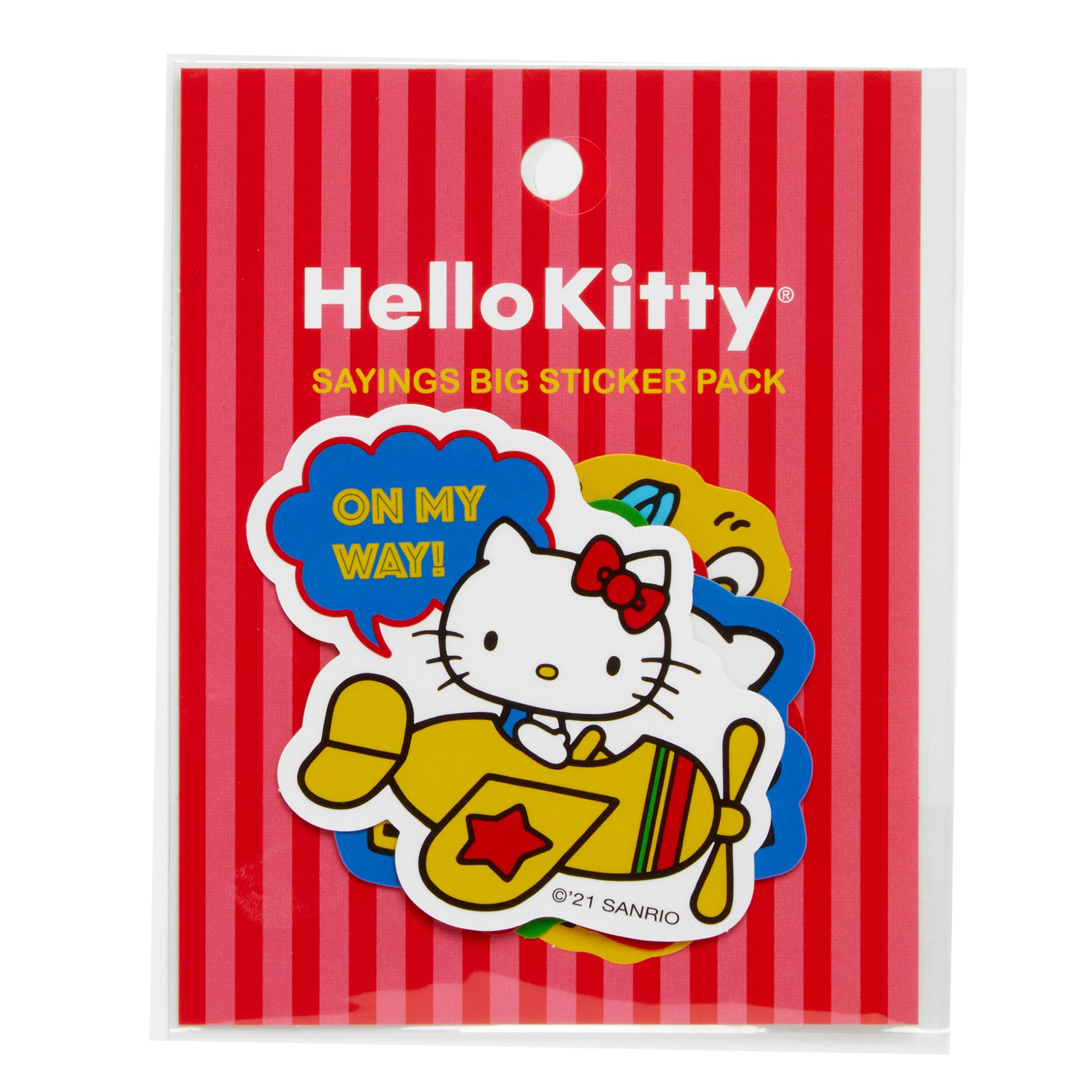 Hello Kitty Sayings Big Sticker Pack