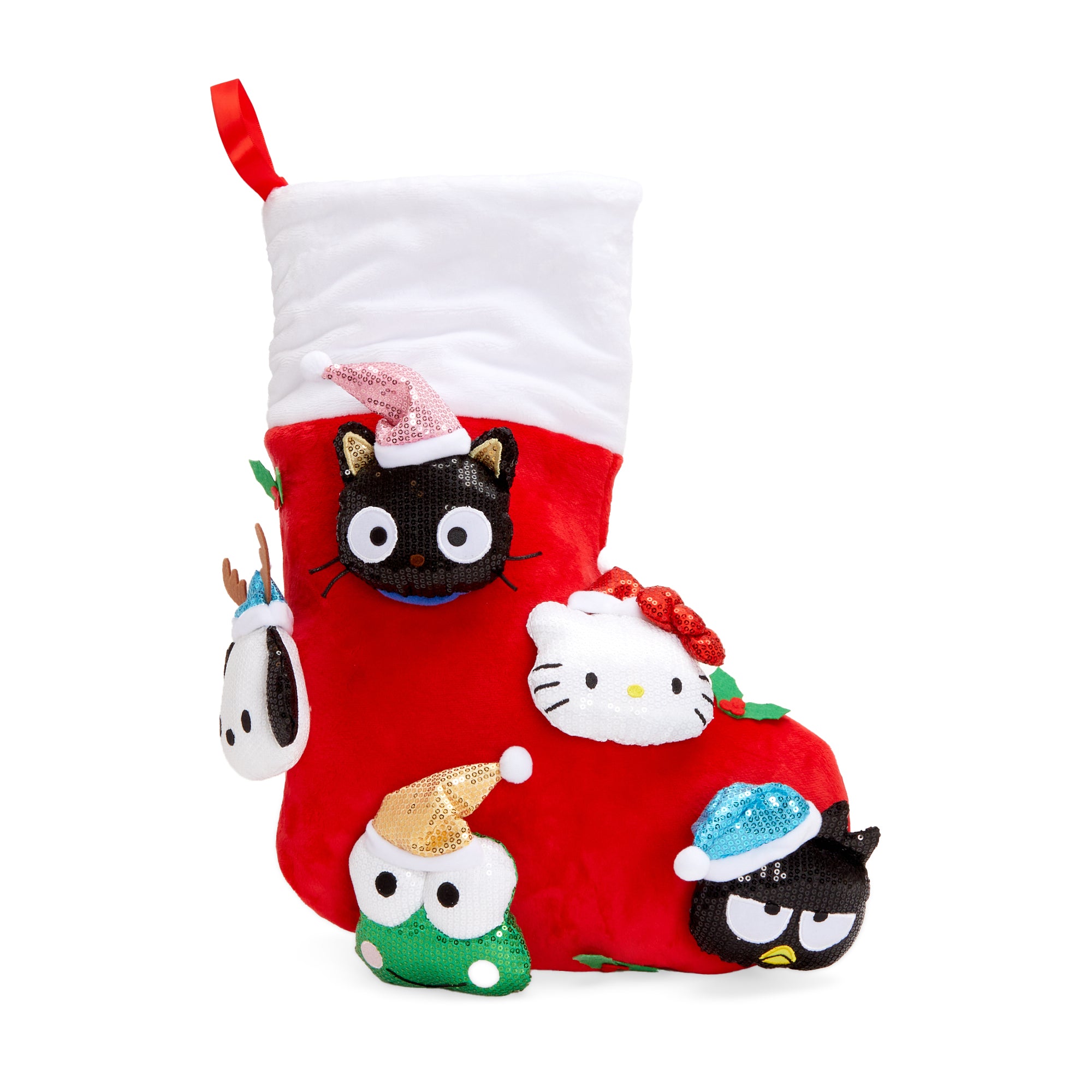 Holiday Sequin Hello Kitty & Friends Stocking Seasonal HUNET USA   