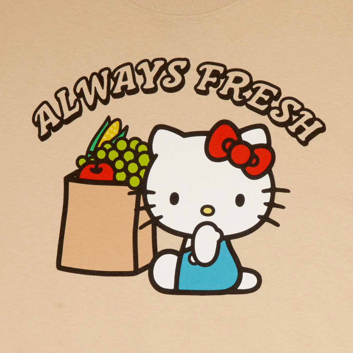 Punk Style Hello Kitty Printed T-Shirt