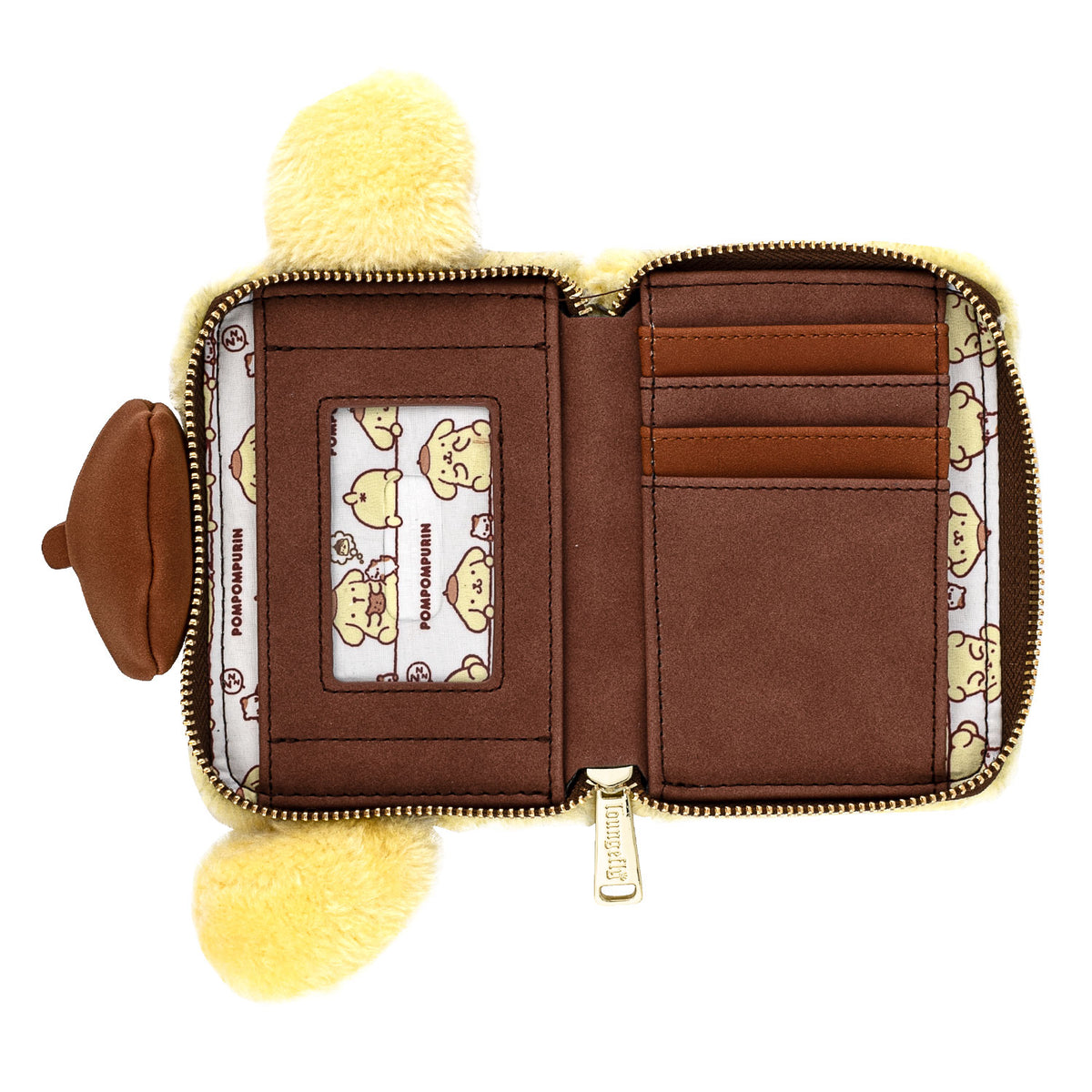 Pompompurin x Loungefly Plush Wallet Bags Loungefly   