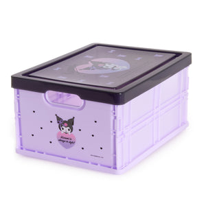 Kuromi Stacking Storage Box (Small) Home Goods Japan Original   