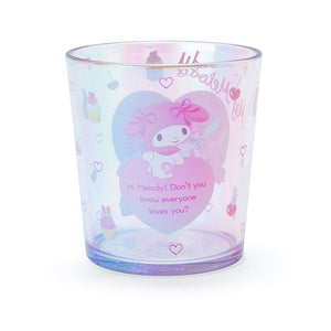 My Melody Holographic Plastic Cup Travel Japan Original   