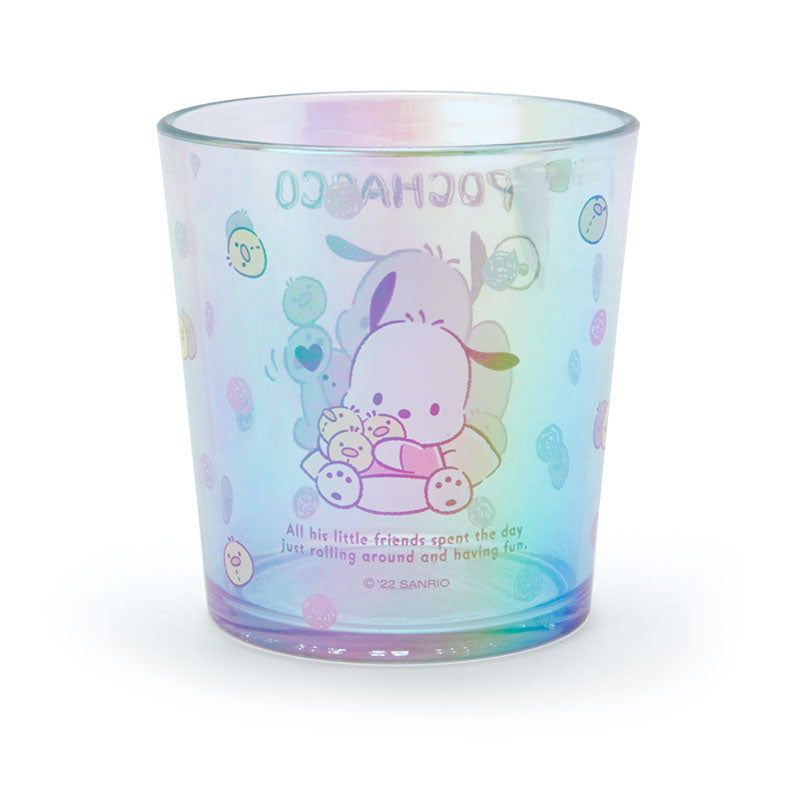 Pochacco Holographic Plastic Cup Travel Japan Original   