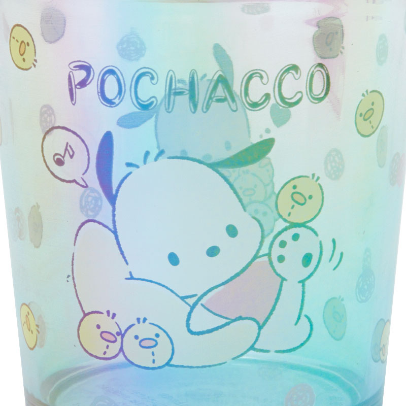 Pochacco Holographic Plastic Cup Travel Japan Original   