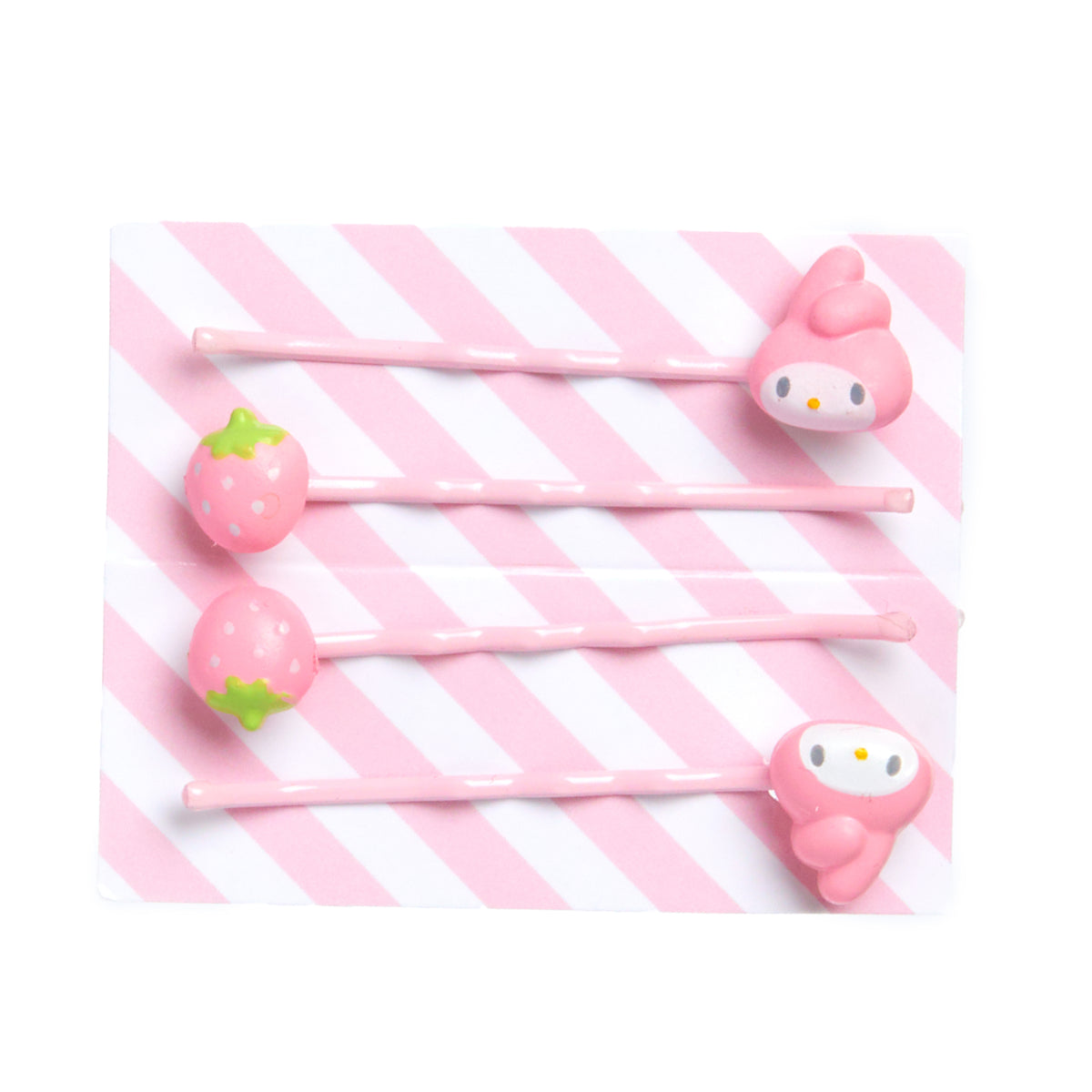 My Melody Bobby Pins with Carrying Case Accessory Japan Original   