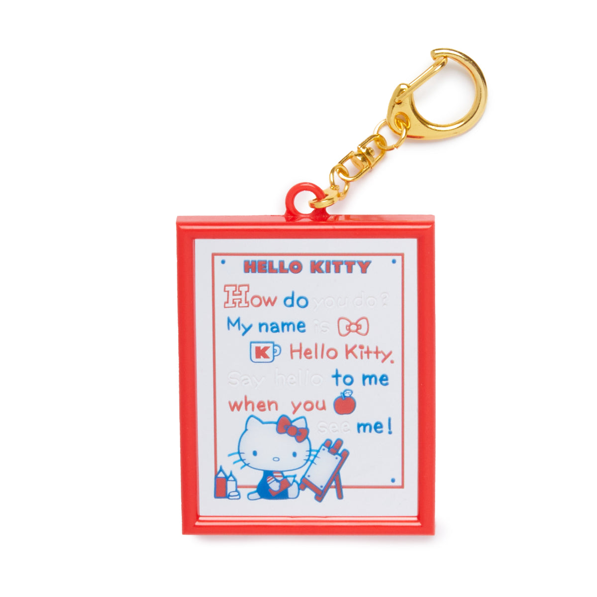Hello Kitty Mirror Keychain Accessory Japan Original   