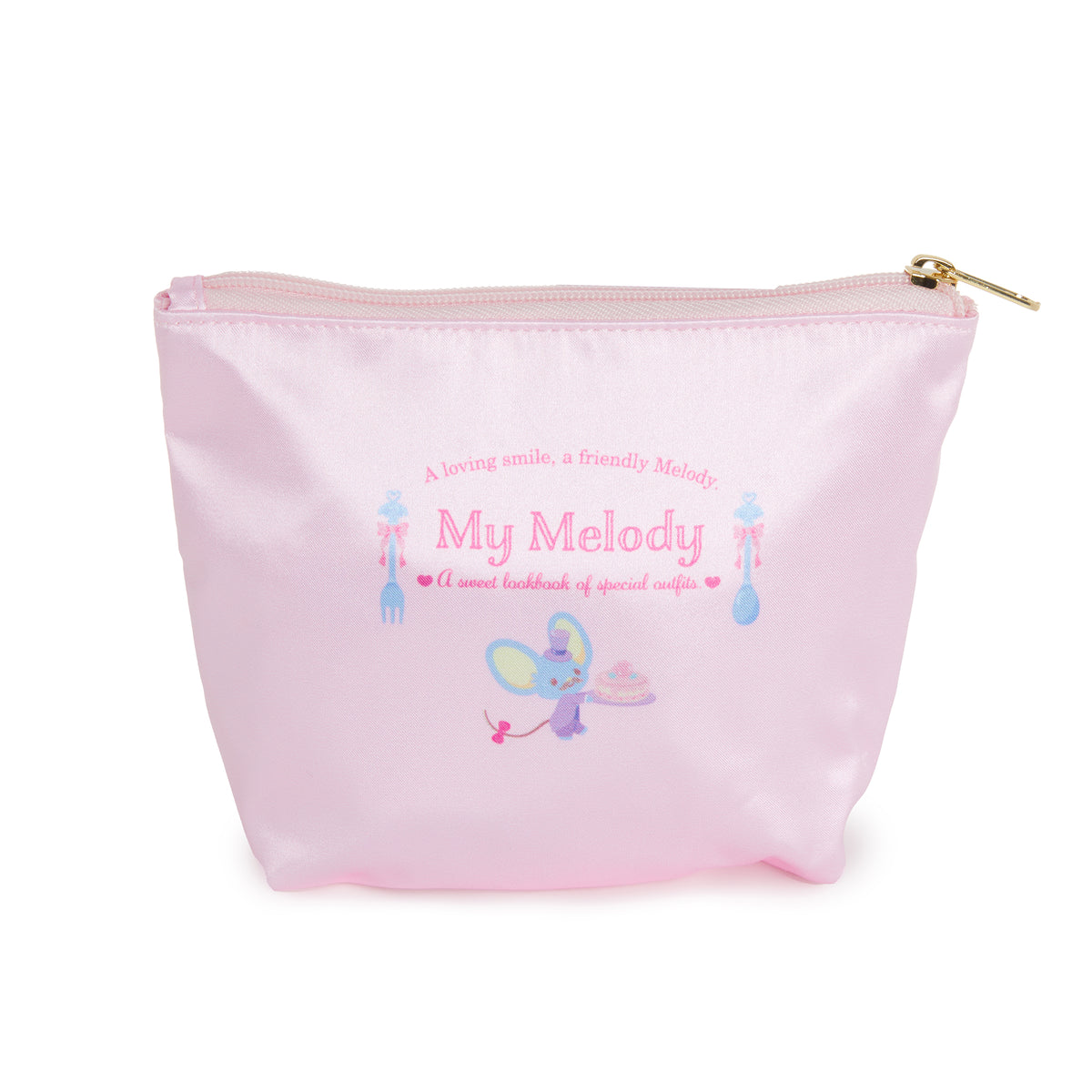 My Melody Zipper Pouch (Sweet Lookbook Series) Bags Japan Original   