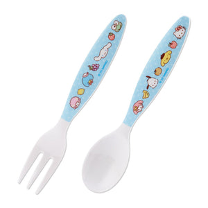 Sanrio Characters Melamine Fork & Spoon Home Japan Original   