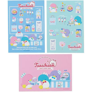 Tuxedosam Paper and Sticker Set (Sam's Candy Shop Series) Stationery Japan Original   