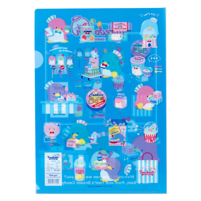 Tuxedosam File Folder Set (Sam&#39;s Candy Shop Series) Stationery Japan Original   