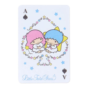 LittleTwinStars Playing Card Memo Pad Stationery Japan Original   