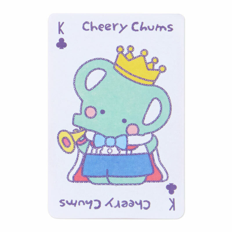Cheery Chums Playing Card Memo Pad Stationery Japan Original   