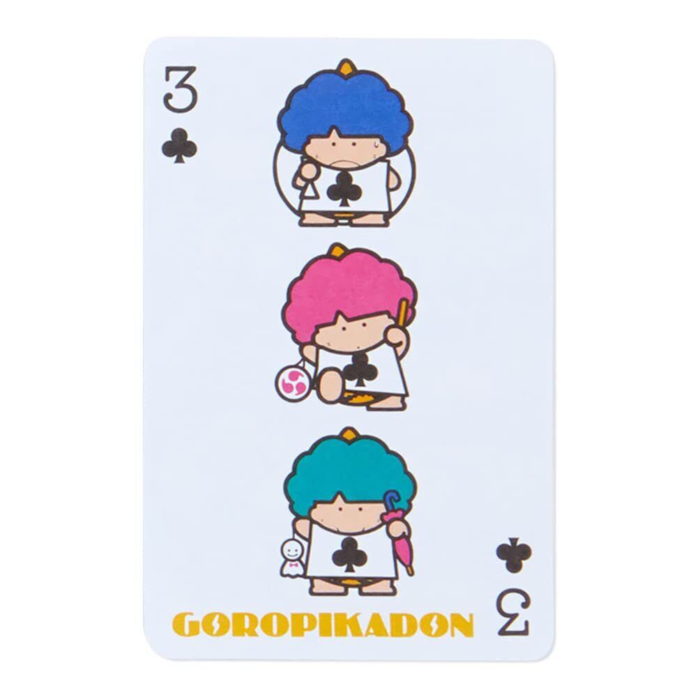 Sanrio Characters Playing Card Memo Pad (Blue Mix) Stationery Japan Original   