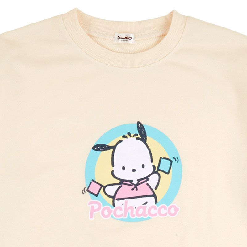 Pochacco Circle Sweatshirt Apparel Japan Original   