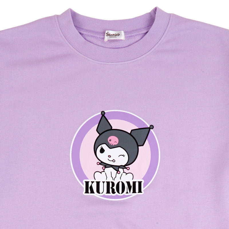 Kuromi Circle Sweatshirt Apparel Japan Original   
