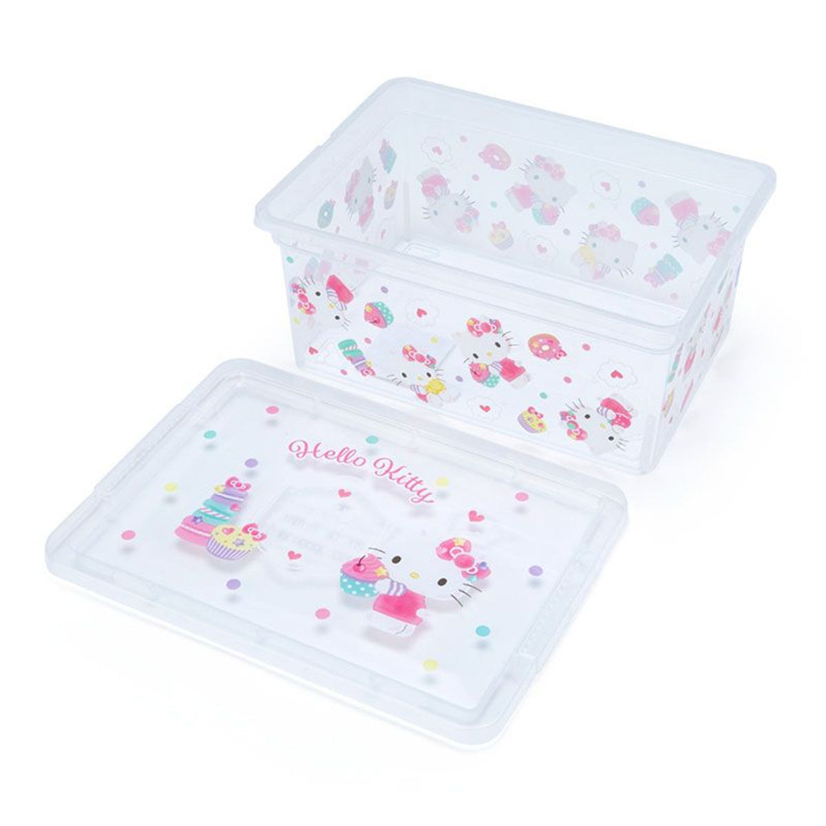 Hello Kitty Clear Storage Box