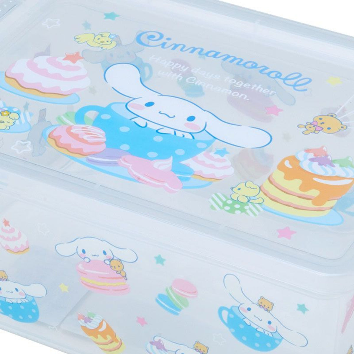 Cinnamoroll Clear Storage Box Home Goods Japan Original   