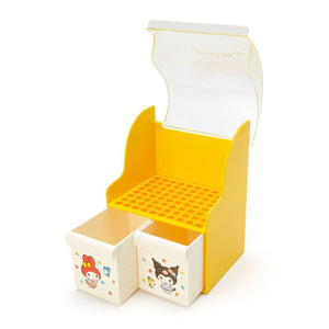 Sanrio Characters Mini Yellow Storage Chest (Retro Room Series) Home Goods Sanrio Original   
