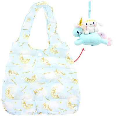 Cinnamoroll Reusable Tote and Plush Pouch (Unicorn Sky Series) Bags Japan Original   