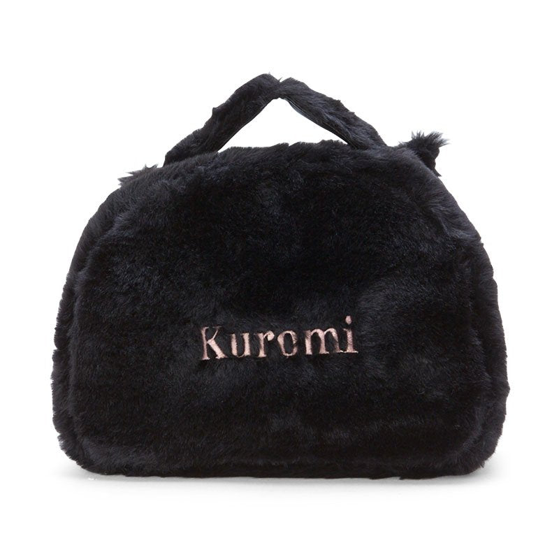Kuromi Plush Travel Pouch (Secret Melokuro Series) Bags Japan Original   