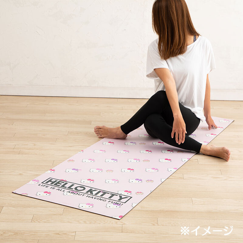 Hello Kitty Training Fitness Mat Home Goods Japan Original   