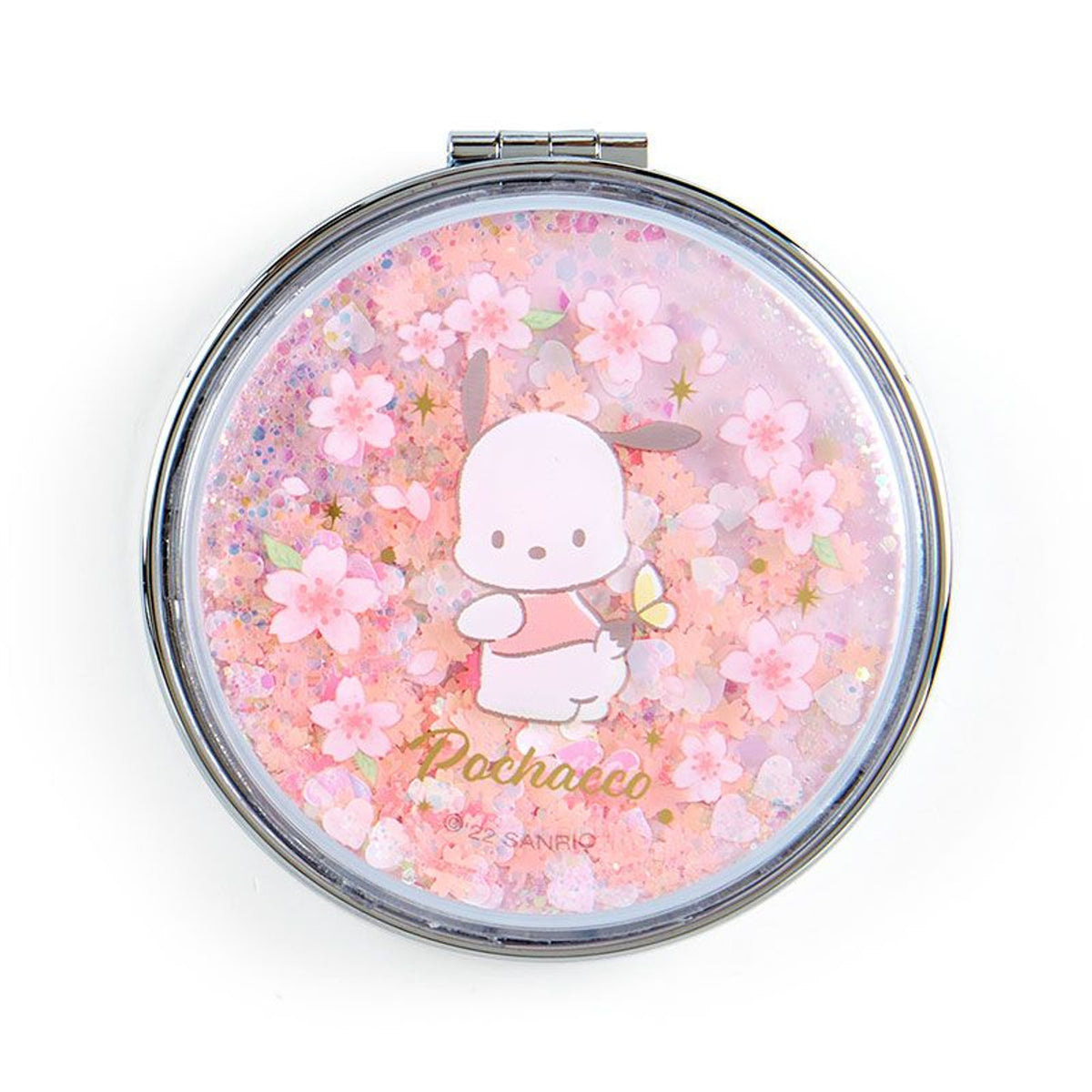 Pochacco Compact Mirror (Sakura Series) Beauty Japan Original   