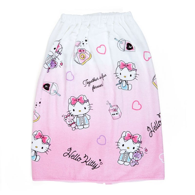 Hello Kitty Gradient Wrap Towel Home Goods Japan Original   