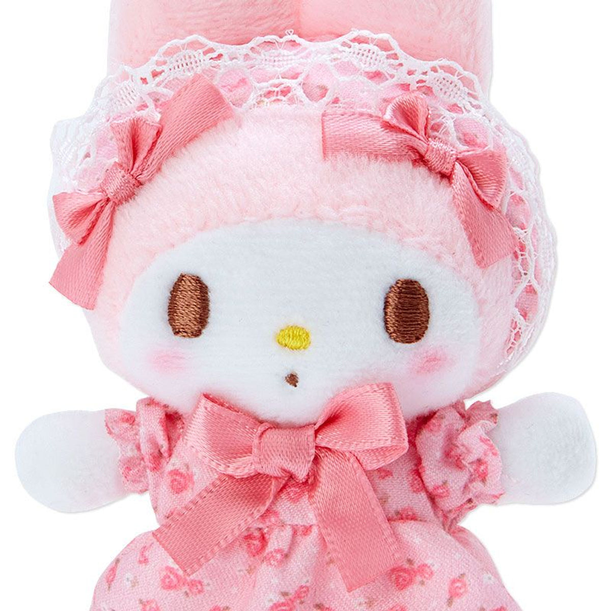 My Melody Pink Momomelo Mascot Brooch Plush Japan Original   