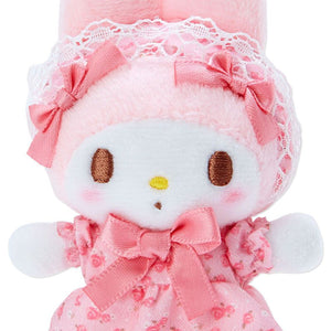 My Melody Pink Momomelo Mascot Brooch Plush Japan Original   