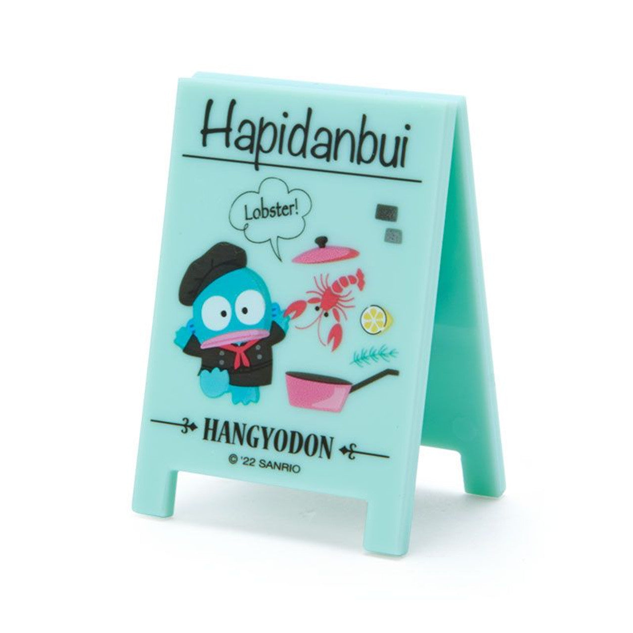 Hangyodon Hapidanbui Signboard Clip (Cooking Series) Stationery Japan Original   