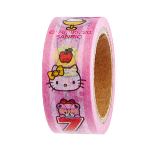 Hello Kitty Washi Tape Dispenser Set Stationery Japan Original   
