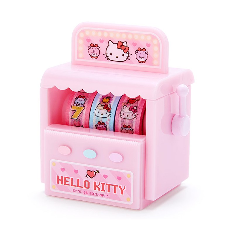Hello Kitty Washi Tape Dispenser Set Stationery Japan Original   
