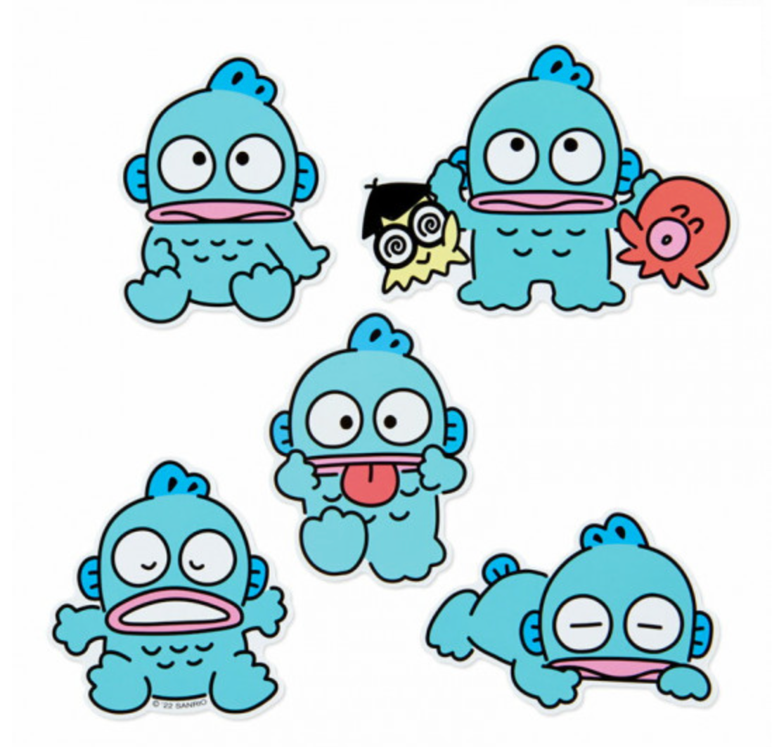 Hangyodon Sticker Pack (Relax At Home Series) Stationery Japan Original   