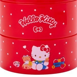 Hello Kitty 3-Tier Accessory Case Accessory Japan Original   