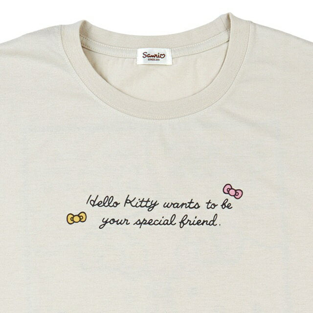 Hello Kitty &amp; Mimmy Relaxed Tee Apparel Japan Original   