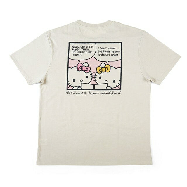 Hello Kitty &amp; Mimmy Relaxed Tee Apparel Japan Original   