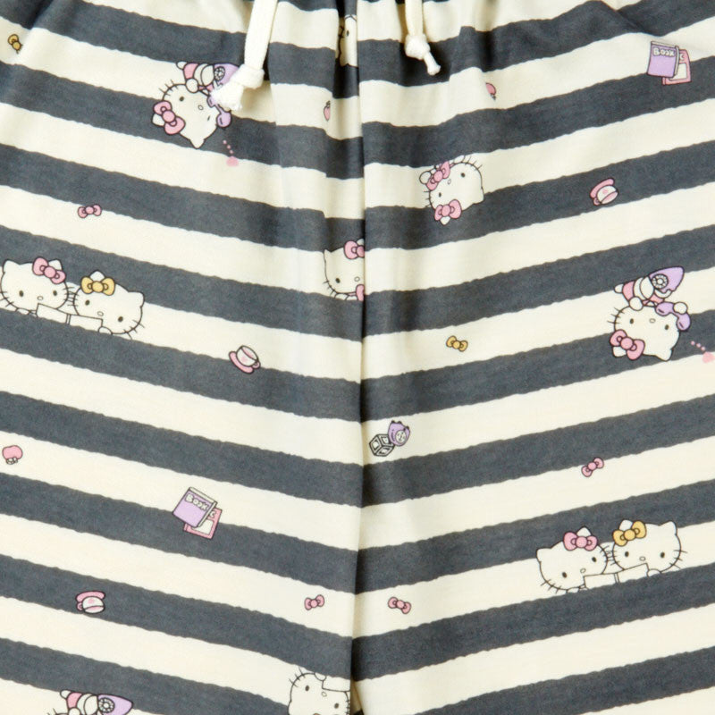 Hello Kitty Striped Lounge Shorts Apparel Japan Original   