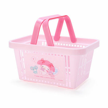 My Melody Mini Shopping Basket Home Goods Japan Original   