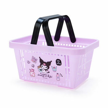Kuromi Mini Shopping Basket Home Goods Japan Original   
