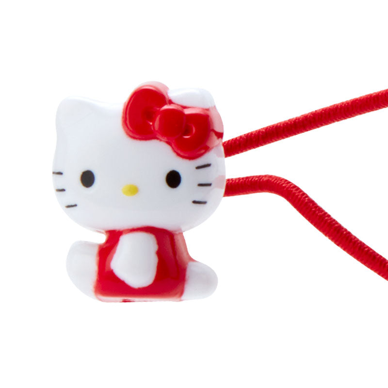 Hello Kitty Holo Heart Red Hair Tie Accessory Japan Original   