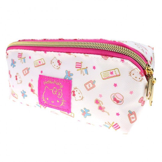 Hello Kitty Travel Zipper Pouch Bags Global Original   